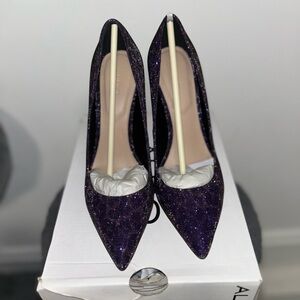 Women Sequin Cheetah Heels